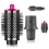 Stor rund volymborste för Dyson Airwrap-hårtork - Multi-Styler med Adapter Curling Tool, 3