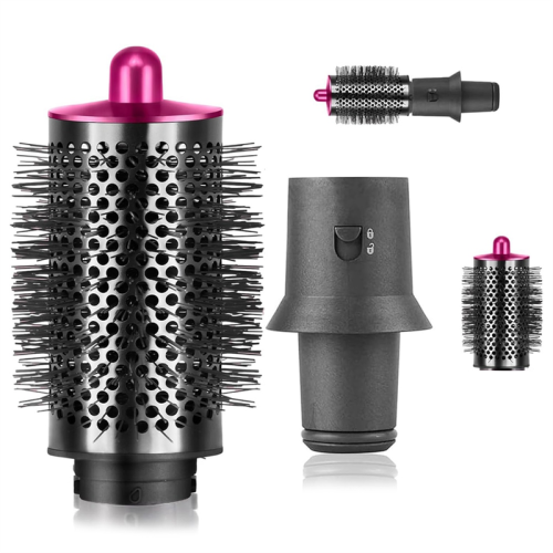 Stor rund volymborste för Dyson Airwrap-hårtork - Multi-Styler med Adapter Curling Tool, 2