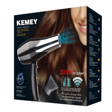 3000 Watt Full Size Pro Hair Dryer Professional Salon Blow Dryer with Concentrator Nozzles