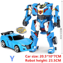 Transformation Roboter Spielzeug Anime Cartoon Brothers Deformation Auto Action Figur Großes Fahrzeug