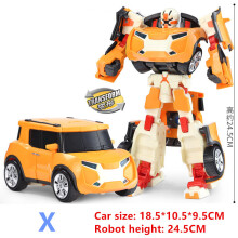 Transformation Roboter Spielzeug Anime Cartoon Brothers Deformation Auto Action Figur Großes Fahrzeug