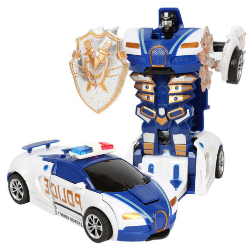 Nieuwe Transformerende Robot Dinosaurussen Auto Transformaties Auto Speelgoed Inertia Slide Auto Auto Transformatie