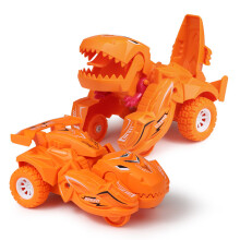 Transformerende dinosaurussen autotransformaties autospeelgoed traagheid glijdende dino auto automatische transformatie