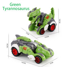 2 in 1 Monster Truck Transformation Auto Spielzeug Kinder Dinosaurier Auto Spielzeug Transformation