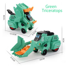 2 in 1 Monster Truck Transformation Auto Spielzeug Kinder Dinosaurier Auto Spielzeug Transformation