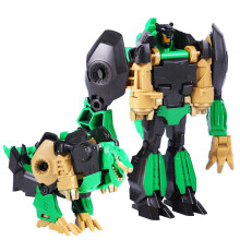 Nieuwe Transformerende Robot Dinosaurussen Auto Transformaties Auto Speelgoed Inertia Slide Auto Auto Transformatie