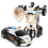 Nieuwe Transformerende Robot Dinosaurussen Auto Transformaties Auto Speelgoed Inertia Slide Auto Auto Transformatie 1