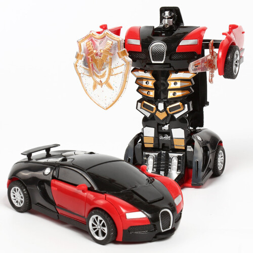 Nieuwe Transformerende Robot Dinosaurussen Auto Transformaties Auto Speelgoed Inertia Slide Auto Auto Transformatie
