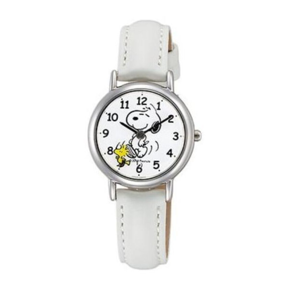 Citizen Women's P003-314 ( Watch Q&q Peanuts Design Water-resistant) Round Watch White Analog