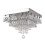 Living And Home (White Light) 40W LED Double-Layer Crystal Ceiling Light with Droplets 5