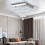 Living And Home (White Light) 40W LED Double-Layer Crystal Ceiling Light with Droplets 1