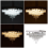 Living And Home (Dimmable) 40W LED Double-Layer Crystal Ceiling Light with Droplets 6