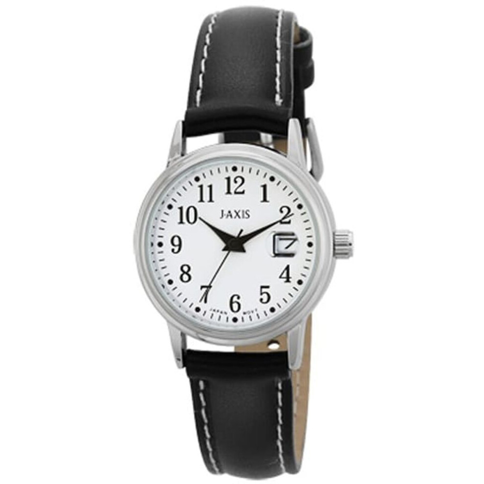J-AXIS Unisex NHL02-W (Sun Flame) Round Watch Black Analog