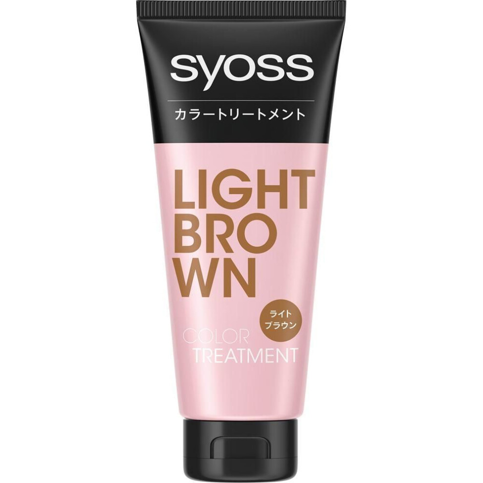 Henkel Lion Cosmetics Scios Color Treatment Light Brown 180g (quasi-drug) Color Treatment For Gray Hair Colorant For Gray Hair Apply A Small Amount Of