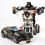 Robot trasformabile con una chiave, auto giocattolo automatica in plastica, modello di auto, giocattolo pressofuso 2