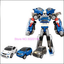 3 in 1 s Robot di trasformazione Corea 2 in 1 Cartoni animati Fratelli Anime Deformazione Auto Aereo Giocattoli