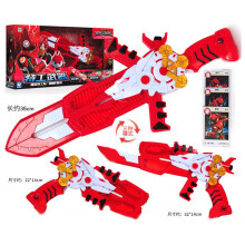 Mini Force Tre Modalità Spade di Trasformazione con Suono e Luce Action Figures MiniForce X Deformation
