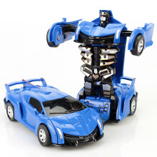 Mini 2 in 1 Car Toys One Key Deformation Car Toys Auto Trasformazione Robot Modello Auto Diecast