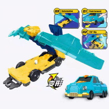 Auto con esplosione e deformazione, trasformazione violenta, action figure robot bestia, adatto a stridii a 360