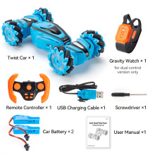 RC Stunt Twist Auto JJRC Q110 2,4G Fernbedienung Offroad Klettern Auto Geste Sensor Uhr 4WD Drift
