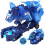 Screechers Wild Violence Transformations-Actionfigur: Roboter mit 360 Burst-Transformation Auto-Beast 4