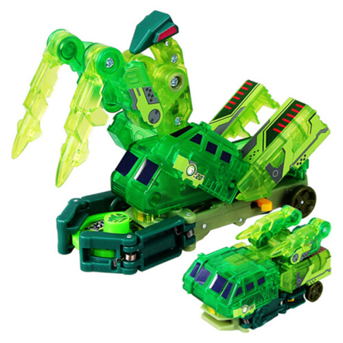 Screechers Wild Violence Transformations-Actionfigur: Roboter mit 360 Burst-Transformation Auto-Beast 1