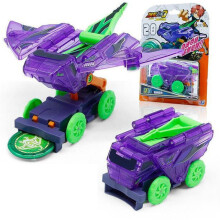 6 Fit Screechers Transformation Wild Cars Burst Speed Shaped Car Capture Wafer 360 Actionfiguren