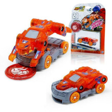 6 Fit Screechers Transformation Wild Cars Burst Speed Shaped Car Capture Wafer 360 Actionfiguren