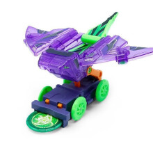 6 Fit Screechers Transformation Wild Cars Burst Speed Shaped Car Capture Wafer 360 Actionfiguren