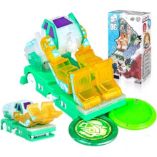 6 Fit Screechers Transformation Wild Cars Burst Speed Shaped Car Capture Wafer 360 Actionfiguren