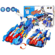 6 Fit Screechers Trasformazione Wild Cars Burst Speed A forma di auto Capture Wafer 360 Action Figures