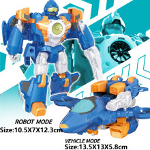 Giocattoli di robot di trasformazione, cartoni animati, fratelli coreani, anime, auto di trasformazione, aeroplano,