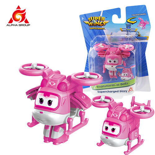 Figurines d'action S6 Mini Tino 2 pouces, transformables, anime, avion, robot, transformation, pour