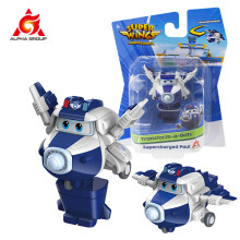 S6 Mini Tino 2 pollici Anime trasformazione aereo robot action figure trasformazione bambini