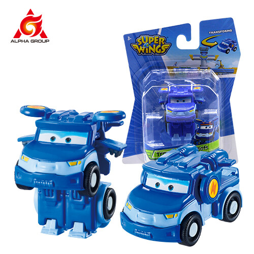 Figurines d'action S6 Mini Tino 2 pouces, transformables, anime, avion, robot, transformation, pour