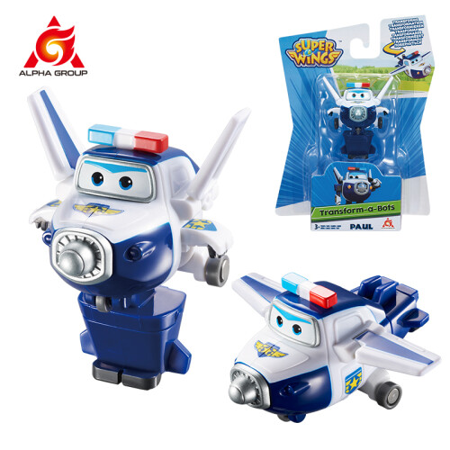 Figurines d'action S6 Mini Tino 2 pouces, transformables, anime, avion, robot, transformation, pour