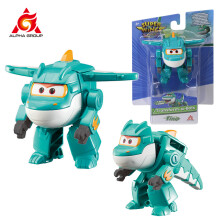S6 Mini Tino 2 Zoll ändern Anime Transformation Flugzeug Roboter Actionfiguren Transformation Kinder