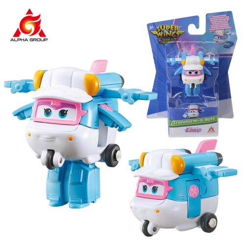 Figurines d'action S6 Mini Tino 2 pouces, transformables, anime, avion, robot, transformation, pour
