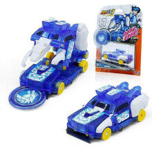 6 Fit Screechers Transformation Wild Cars Burst Speed Shaped Car Capture Wafer 360 Actionfiguren