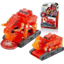 6 Fit Screechers Transformation Wild Cars Burst Speed Shaped Car Capture Wafer 360 Actionfiguren