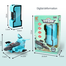 Digitale Zahlen Transport Briefkasten Krieger Deformation Actionfiguren Transformation Roboter Spielzeug