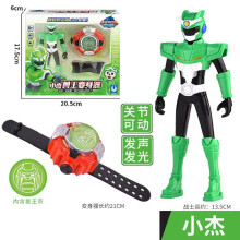 MiniForce X-Waffe, Mini-Force-Agent-Transformations-Actionfiguren mit Sound- und Lichtuhr-Transformation