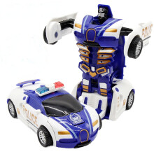 Kinder Transforming Fahrzeug Spielzeug Transforming Fahrzeug Crash Zeitlupe Auto Spielzeug Ein Klick