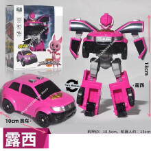 MiniForce X-Waffe, Mini-Force-Agent-Transformations-Actionfiguren mit Sound- und Lichtuhr-Transformation