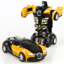 Mini 2 in 1 Auto Spielzeug Ein Schlüssel Deformation Auto Spielzeug Auto Transformation Roboter Modell