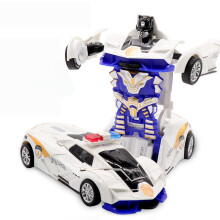 Mini 2 in 1 Auto Spielzeug Ein Schlüssel Deformation Auto Spielzeug Auto Transformation Roboter Modell
