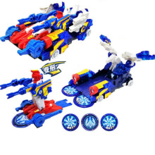 Explosion Wild Speed Fly Transforming Car 4 Screechers Beast Attack Actionfiguren Figur Schwenktransformation
