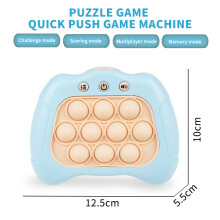 Pop Light Fidget Game Quick Push Bubble Game Griffspielzeug für Jungen und Mädchen Anti-Stress-Spielzeug