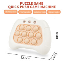 Pop Light Fidget Game Quick Push Bubble Game Griffspielzeug für Jungen und Mädchen Anti-Stress-Spielzeug