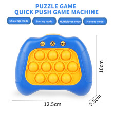 Pop Light Fidget Game Quick Push Bubble Game Griffspielzeug für Jungen und Mädchen Anti-Stress-Spielzeug